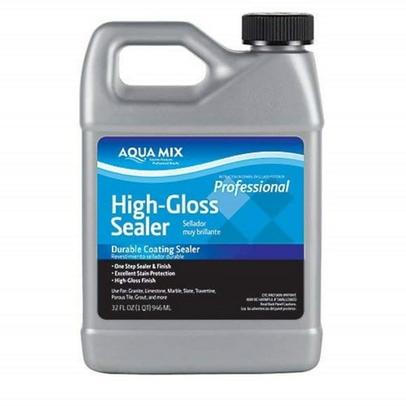 Aqua Mix Scellant de Revêtement Durable à Haute Brillance 32 oz