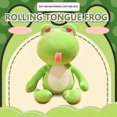 thumbnail image 3 of Plush Frog Tongue Doll - Children's Pillow Gift for Girls: Cute Sleeping Toy, 3 of 5