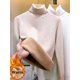 thumbnail image 2 of Suéter de cuello alto para mujer, Jersey de punto elegante, grueso, forrado de terciopelo, cálido, Tops delgados, Jersey de punto, nuevo, Invierno, 2 of 4