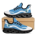 thumbnail image 1 of Zapatillas con cordones y estampado de la bandera de Guatemala, informales, planas, antideslizantes, para adolescentes, para exteriores, 1 of 6