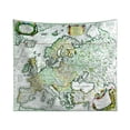 thumbnail image 4 of RRJ 2Pcs Vintage World Map Wall Tapestry, Retro Hippie Decor Hanging Tapestry Bedspread Yoga Mat, Large 40x60 Inch Printed Fabric Wall Hanging for Bedroom Living Room Dorm Decor, 4 of 9
