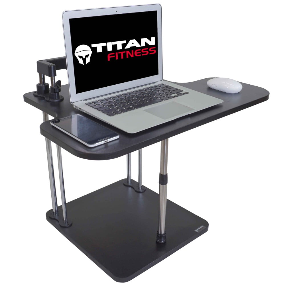 Titan Deluxe Adjustable Height Standing Desk Conversion Kit Riser