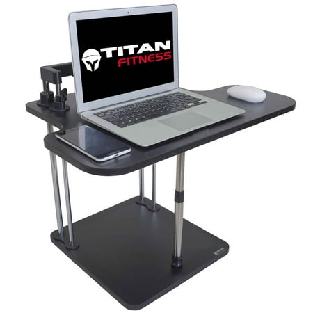 Titan Deluxe Adjustable Height Standing Desk Conversion Kit Riser