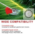 thumbnail image 4 of BAOKALER 6 inch Trimmer Blade, Steel Wire Gas String Trimmer Head, Compatible with Mainstream Gasoline Lawn Mowers, 4 of 6