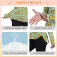 thumbnail image 4 of FORMRS Womens Long Sleeve Shirts UPF 50+ Sun Protection Quick Dry Fishing Hiking Tops, Size S-2XL, Green Avocado Pattern, 4 of 8