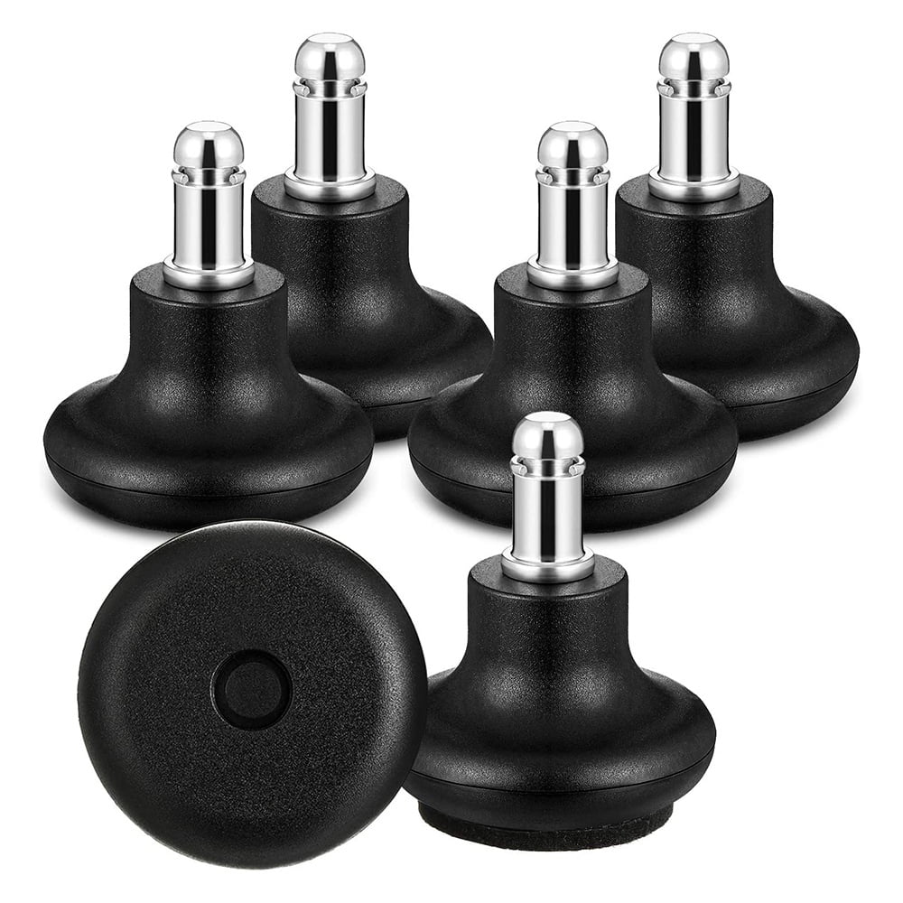 5 Pack Bell Glides for Office Chair Without Wheels Replacement