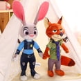 thumbnail image 2 of Disney-peluche de película Zootopia para niños, juguete de peluche de zorro, Nick Wilde, conejo, Judy Hopps, juguetes de peluche suaves, regalos de Navidad, 2 of 4