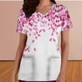 thumbnail image 5 of RXMEKW Robe d'Infirmière pour Femmes, Imprimé de la Saint-Valentin à Col en V à Manches Courtes avec Poche, Haut d'Uniforme Médical Décontracté pour le Travail, 5 of 5