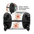 thumbnail image 4 of Haiem Pretty Floral With Leaves Luggage Cover,Durable, Washable Suitcase Protector With Anti-Scratch Technology - Keep Your Luggage Looking New X-Large, 4 of 9