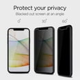 thumbnail image 2 of Baomifa-Protecteur d'Écran en Verre Trempé [Glas.tR EZ Fit] Conçu pour iPhone 11 / iPhone XR [Lot de 2] - Intimité, 2 of 4