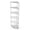 White, variant on Pouseayar 6 Tier Shelf Corner Wire Shelf Rack Adjustable Metal Heavy Duty Free Standing Corner Storage Display Rack for Living Room, Bathroom, Kitchen, White
