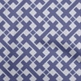 thumbnail image 1 of oneOone Velvet Violet Fabric Check Craft Projects Decor Fabric Printed By The Yard 58 Inch Wide, 1 of 4