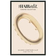 thumbnail image 3 of The Hair Edit Gilded Contour Claw Clip, Gold, 3 of 6