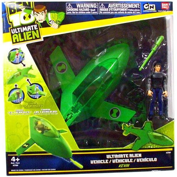 Ben 10 Ultimate Alien Rocket Pod 4 Action Figure Vehicle