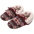 thumbnail image 1 of House Slippers Closed Back Thickened Non-skid Winter Slides Indoor Slippers, 1 of 10