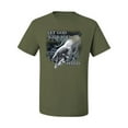 thumbnail image 2 of God's Lending Hand | Mens Inspirational/Christian Graphic T-Shirt, Military Green, Medium, 2 of 3