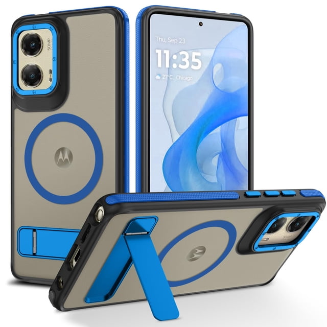 Funda para teléfono celular GUAGUA Moto G Stylus 5G 2024 6.7" Azul