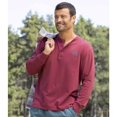 thumbnail image 4 of Atlas For Men Mens Button Neck T-Shirt (Pack of 2), 4 of 4