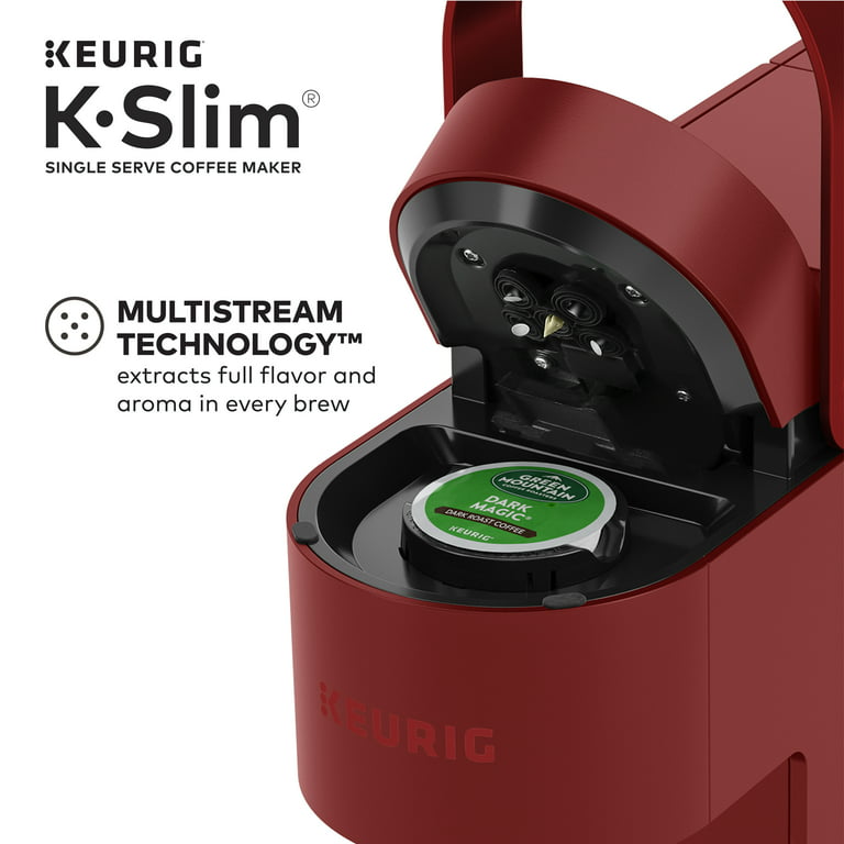 Keurig - K-Slim Single-Serve K-Cup Pod Coffee Maker - Black
