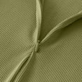 thumbnail image 6 of Fall Dresses for Women Long Sleeve Zip up V Neck Slim Fitted Mermaid Dresses Solid Color Long Dress, 6 of 7