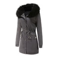 thumbnail image 5 of Women's Winter Coat Warm Puffer Jacket Waterproof Winter Parka Coat with Hood, 5 of 9