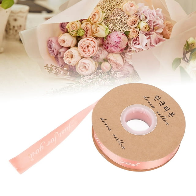 Polyester Satin Ribbon, Bright Color, Just for You, 1in Width, 45 Yards, Gift Packaging, Craft Decoration, DIY Hair Accessories