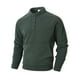 thumbnail image 2 of pstuiky Camisas casuales de manga larga para hombre, Sudadera con capucha de polar con botones y cuello alto de manga larga de color liso para hombre Tops de hombre xxxl, 2 of 8