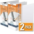 thumbnail image 1 of QuickFit® Pro Heavy Duty Single Touch Pin-Lock® View Binder, 2 Pack, 6", 1 of 3