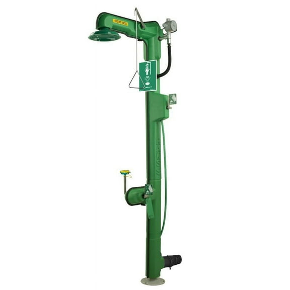 Haws 8317Ctfp.220V 220V Cable Heated, Freeze-Resistant, Combination Shower And Feather-Flo