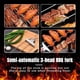 thumbnail image 4 of Three-prong barbecue fork semi-automatic fork barbecue needle kebab, 4 of 5