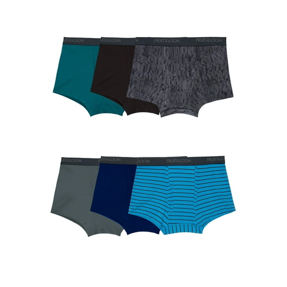 Calzoncillos tipo bóxer Fruit of the Loom, elásticos en 4 direcciones, para hombre, paquete de 6