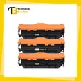 thumbnail image 4 of Toner Bank 3-Pack Compatible Toner for Canon 118K image Class MF8580CDW MF726CDW (Black), 4 of 9