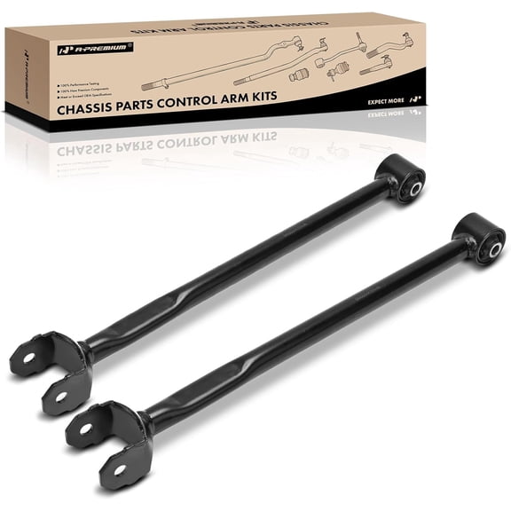 A-Premium 2 x Rear Suspension Trailing Arm, with Bushing, Compatible with Toyota Highlander 2008-2013, Venza 2009-2016, AWD Only