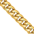 thumbnail image 4 of 14K Solid Yellow Gold 6mm Miami Cuban Curb Link Chain Necklace, 4 of 5