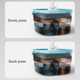 thumbnail image 2 of Cubo de fregona giratorio de 360 ​​grados, herramienta de limpieza de suelo de 2,5 L (fregonas), 2 uds., 2 of 9