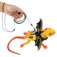 thumbnail image 1 of Adjustable Bearded Dragon Harness Leash, 3 Size Adjustable Leather Outdoor Harness Leash, 1 of 4