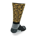 thumbnail image 2 of Youth ISlide Black LSU Tigers Pattern Sock & Slide Bundle, 2 of 2