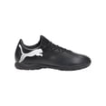 thumbnail image 2 of Tenis Puma Future 7 Play TT Turf Fútbol Negro Blanco Agarre, 2 of 4