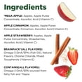 thumbnail image 6 of Brainiac Brain Squeezers Applesauce with Omega-3s, Variety Pack, No Sugar Added, 3.2oz, 10 Ct, 6 of 10
