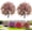 Pink, variant on Artificial Violet for Outdoor Indoor Garden Home Decoration, UV Resistant & Waterproof Artificial Flower Decor, 23" Ground Insert Faux Violet Flowers for Porch Patio Garden Home Yard