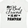 thumbnail image 4 of Inktastic My Best Friend is My Pawpaw with Hearts Boys or Girls Toddler T-Shirt, 4 of 5