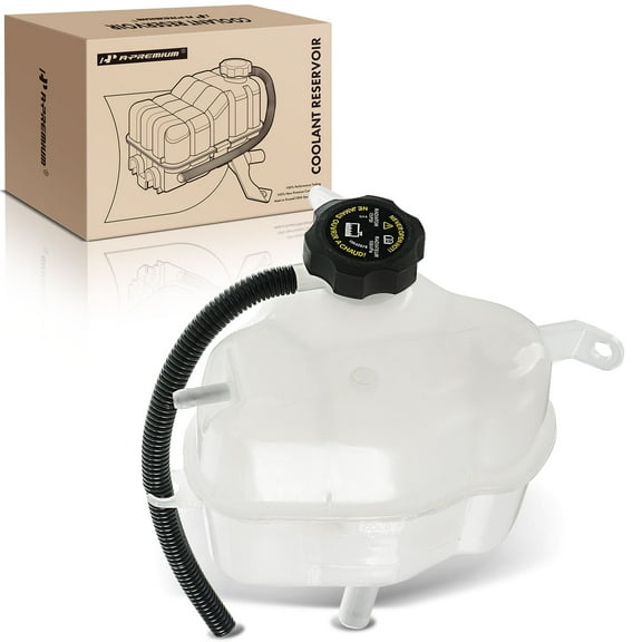 A-Premium Engine Coolant Overflow Recovery Tank Reservoir with Cap & Tube Compatible with Chevrolet Equinox Pontiac Torrent 2006-2009 3.4L 3.6L