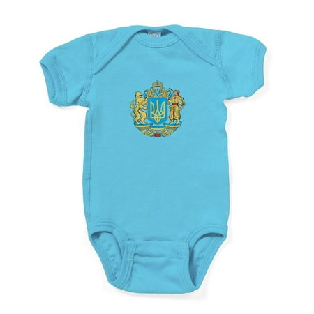 

CafePress - Ukrainian Symbols Ukraine Flag For Ukrai Body Suit - Cute Infant Bodysuit Baby Romper - Size Newborn - 24 Months