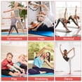 thumbnail image 4 of CL.HPAHKL Folding Gymnastics Mat 4'x8', Extra Thick High Density Tumbling Mat with Carrying Handles, Portable Lightweight Gym Mat Cheer Mat for Kids Adults Home Exercise Yoga Aerobics Fitness, 4 of 8