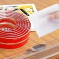 thumbnail image 4 of Tira Protectora De Borde Tira de protección anticolisión transparente para muebles y bebés para el hogar (10MM * 2M) Hugtrwg Libre de BPA, 4 of 9