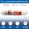 thumbnail image 5 of iSpring F7KU75 Replacement Under-Sink Water Filter Cartridges Set for 7-Stage 75 GPD Membrane Reverse Osmosis RO Water Filtration Systems with Alkaline Mineral Filter and UV Bulb, 5 of 8