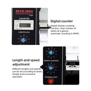 Auto Label Dispenser Device Label Dispenser Automatic Sticker Separating Machine Industrial Label Stripping Machine