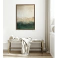 thumbnail image 6 of Kate and Laurel Sylvie Green Mountain Abstract II Framed Canvas Wall Art by Amy Lighthall, 31.5x41.5 Gold, Soft Mountain Landscape Art for Wall, 6 of 7