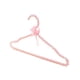 thumbnail image 2 of Percha de ropa con lazo de perla de imitación, perchas estándar de ropa elegante, organizador de almacenamiento de abrigos de armario para regalo perchas rosas Soledad Percha elegante, 2 of 9