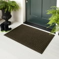 thumbnail image 4 of Mohawk Home Waffle Grid Impression Low Pile Non-Slip Indoor/Outdoor Door Mat, Brown, 1' 6" x 2' 6", 4 of 6